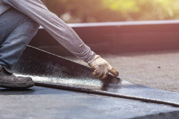 Professional Basement Waterproofing technician working in Kewanna, IN